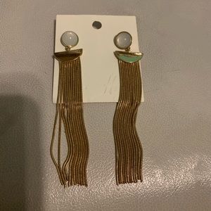 Gold Dangling Earrings